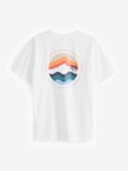Columbia 100% Cotton Kettle River™ Outdoor White T-Shirt - Image 2 of 2