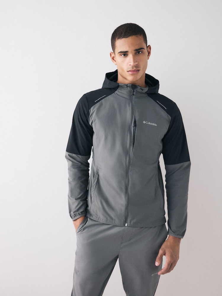 Columbia Blue Spire Valley™ Hooded Windbreaker Jacket - Image 1 of 7