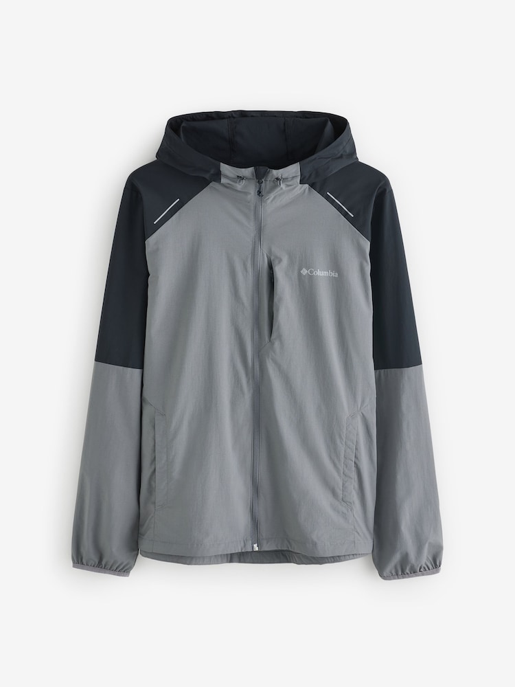 Columbia Blue Spire Valley™ Hooded Windbreaker Jacket - Image 7 of 7
