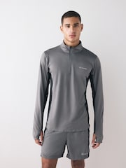 Columbia Three Pitch™ Half Zip Black Sweatshirt - Image 1 of 7