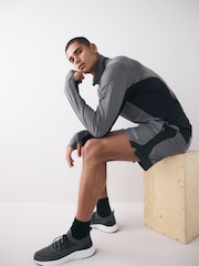Columbia Three Pitch™ Half Zip Black Sweatshirt - Image 3 of 7