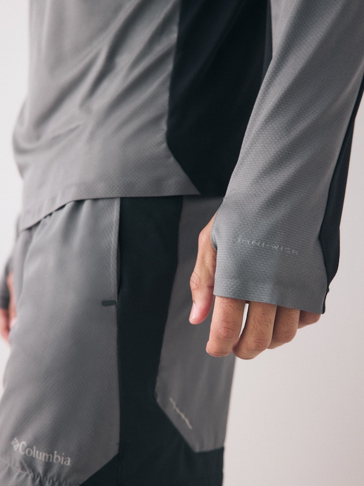 Columbia Three Pitch™ Half Zip Black Sweatshirt - Image 6 of 7