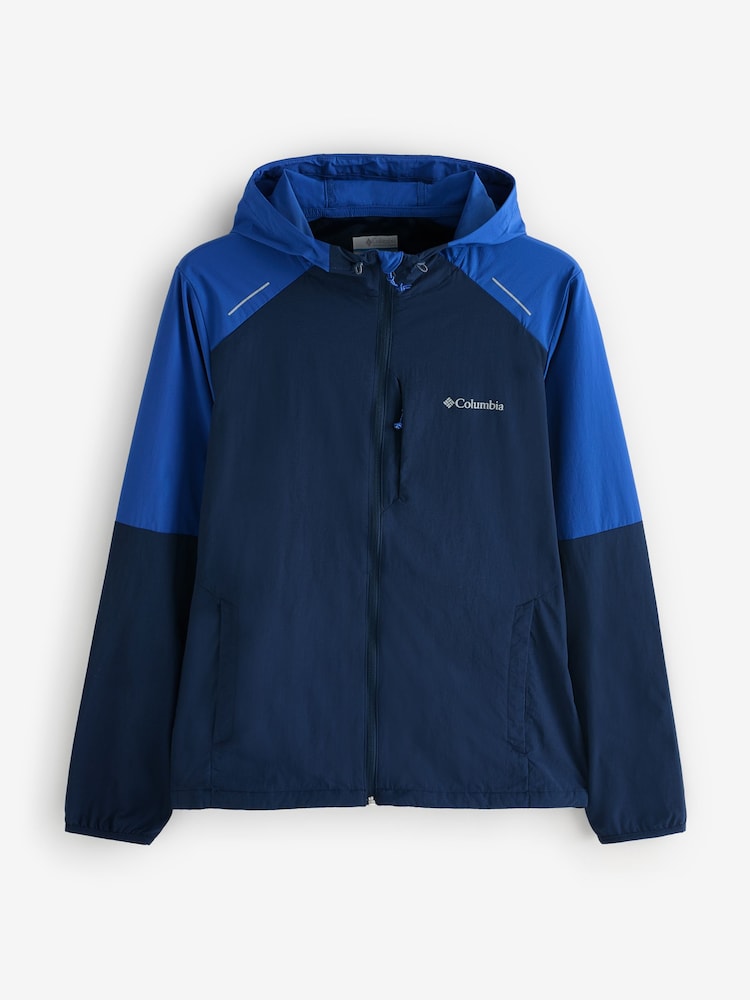 Columbia Blue Spire Valley™ Hooded Windbreaker Jacket - Image 6 of 6 Columbia Blue Spire Valley™ Hooded Windbreaker Jacket - Image 6 of 6