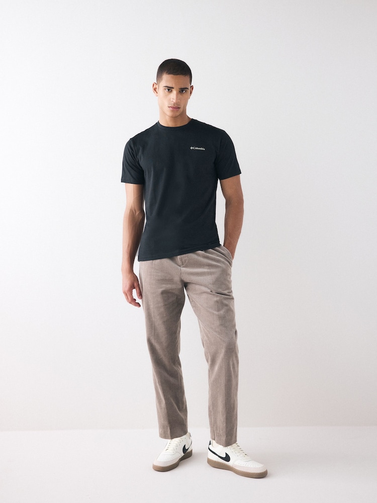 Columbia North Cascades™ Short Sleeve 100% Cotton Black T-Shirt - Image 2 of 6