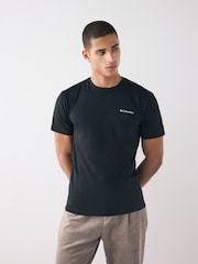 Columbia North Cascades™ Short Sleeve 100% Cotton Black T-Shirt - Image 3 of 6