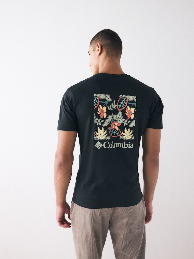 Columbia North Cascades™ Short Sleeve 100% Cotton Black T-Shirt - Image 4 of 6