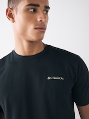 Columbia North Cascades™ Short Sleeve 100% Cotton Black T-Shirt - Image 5 of 6