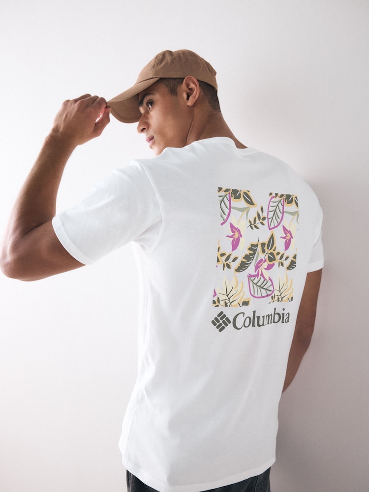 Columbia North Cascades™ Short Sleeve 100% Cotton Black T-Shirt - Image 1 of 7