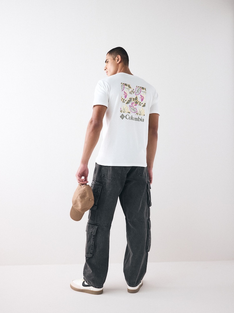 Columbia North Cascades™ Short Sleeve 100% Cotton Black T-Shirt - Image 2 of 7