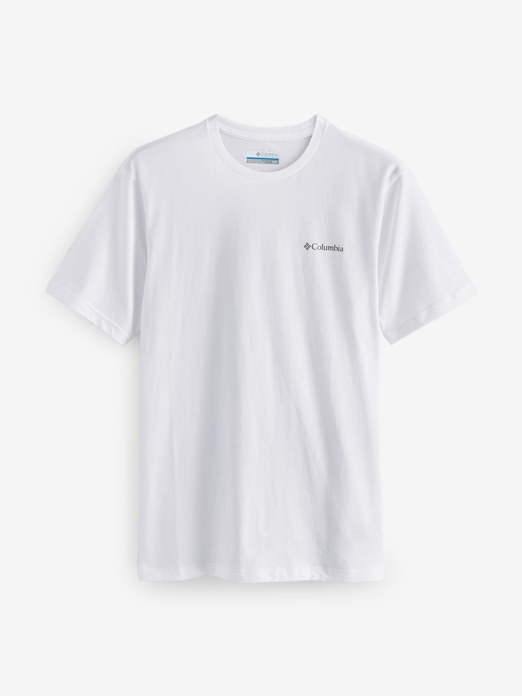 Columbia North Cascades™ Short Sleeve 100% Cotton Black T-Shirt - Image 7 of 7