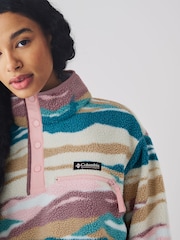 Columbia Green Helvetia™ II Printed Cropped Half Snap Fleece - Image 3 of 4