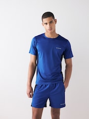 Columbia Blue Three Pitch™ Short Sleeve Crew T-Shirt - Bild 1 von 6