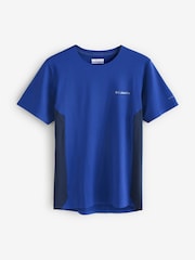 Columbia Blue Three Pitch™ Short Sleeve Crew T-Shirt - Bild 6 von 6