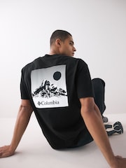 Черный - Columbia Butte™ Graphic Black T-Shirt - Image 1 of 7