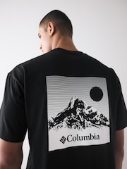 Черный - Columbia Butte™ Graphic Black T-Shirt - Image 5 of 7