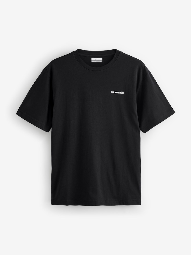 Черный - Columbia Butte™ Graphic Black T-Shirt - Image 7 of 7