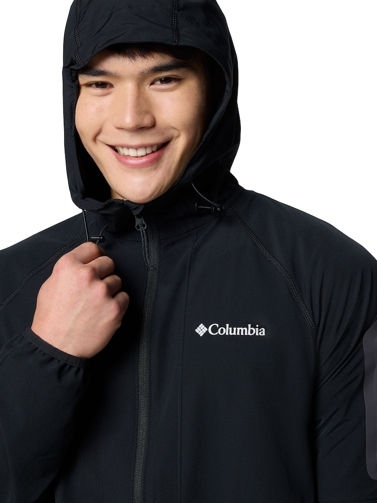 Columbia Tall Heights™ II Hooded Softshell Black Coat - Image 5 of 5