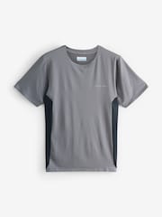 Серый - Columbia Three Pitch™ Short Sleeve Crew Black T-Shirt - Image 5 of 5