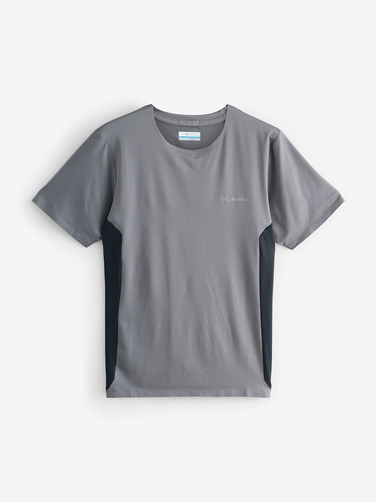 Серый - Columbia Three Pitch™ Short Sleeve Crew Black T-Shirt - Image 5 of 5