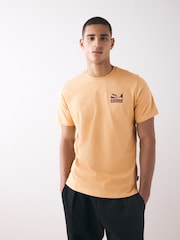 Желтый - Columbia Explorers Canyon™ Back Short Sleeve White T-Shirt - Image 4 of 9