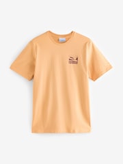 Желтый - Columbia Explorers Canyon™ Back Short Sleeve White T-Shirt - Image 8 of 9