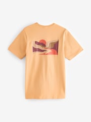 Желтый - Columbia Explorers Canyon™ Back Short Sleeve White T-Shirt - Image 9 of 9