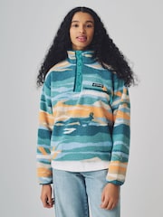 Columbia Green Helvetia™ II Printed Cropped Half Snap Fleece - Image 1 of 7