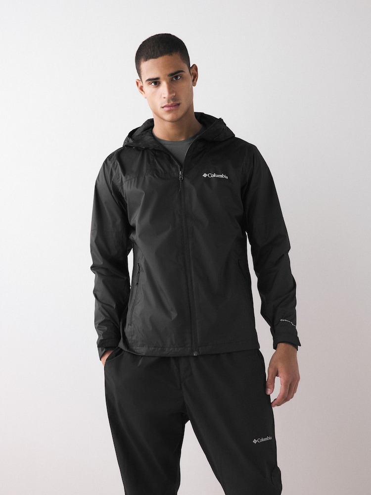 Черный - Columbia Inner Limits™ III Waterproof Black Jacket - Image 2 of 4