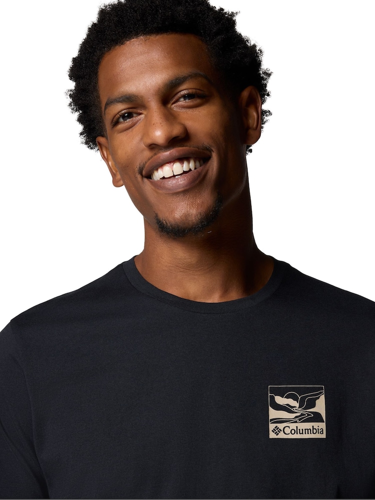 Columbia Explorers Canyon™ Back Short Sleeve White T-Shirt - Image 4 of 4