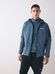 Columbia Tall Heights™ II Hooded Softshell Black Coat - Image 1 of 5