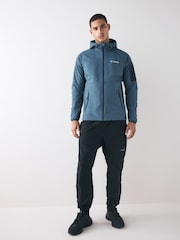 Columbia Tall Heights™ II Hooded Softshell Black Coat - Image 2 of 5