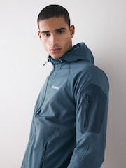 Columbia Tall Heights™ II Hooded Softshell Black Coat - Image 4 of 5