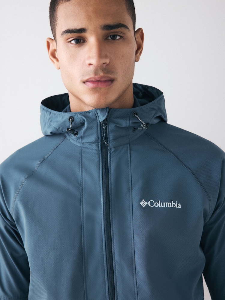 Columbia Tall Heights™ II Hooded Softshell Black Coat - Image 5 of 5
