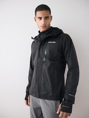 Columbia Pouring Adventure™ III Waterproof Black Jacket - Image 1 of 5