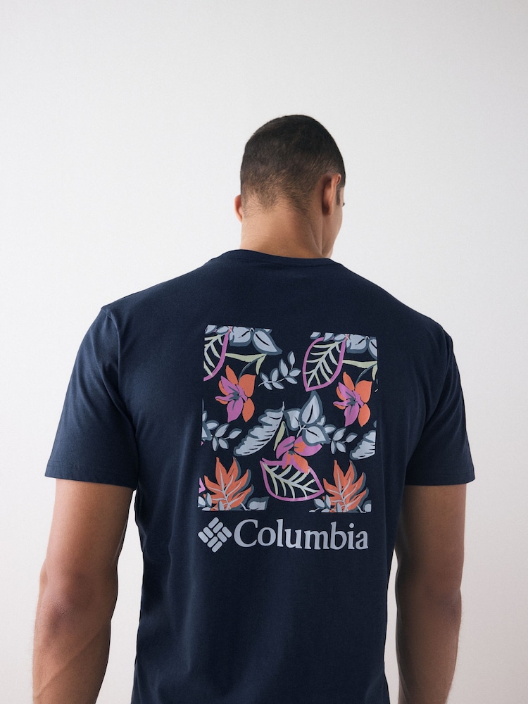modra - Columbia North Cascades™ majica s kratkimi rokavi iz 100% bombaža črna - Slika 1 iz 7