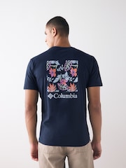modra - Columbia North Cascades™ majica s kratkimi rokavi iz 100% bombaža črna - Slika 4 iz 7