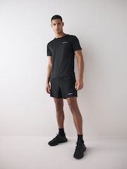 Columbia Three Pitch™ Short Sleeve Crew Black T-Shirt - Image 2 of 5