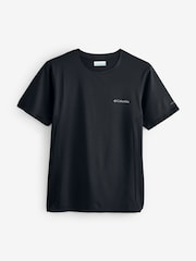 Columbia Three Pitch™ Short Sleeve Crew Black T-Shirt - Image 5 of 5