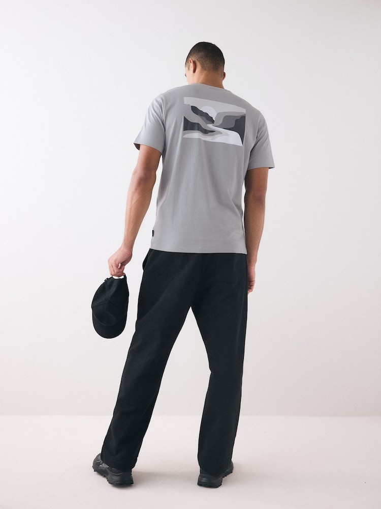 Серый - Columbia Explorers Canyon™ Back Short Sleeve White T-Shirt - Image 2 of 6