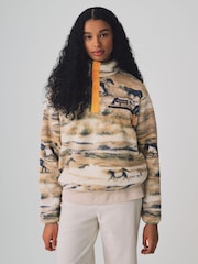 Columbia Green Helvetia™ II Printed Cropped Half Snap Fleece - Image 5 of 7