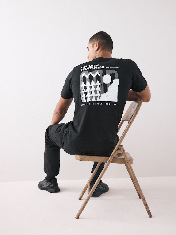Columbia Explorers Canyon™ Back Short Sleeve White T-Shirt - Image 3 of 7