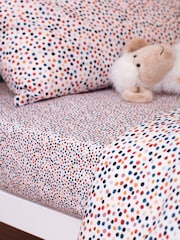 Secret Linen Store Frankie Fitted 100% Organic Cotton Flat Sheet - Imagen 1 de 3