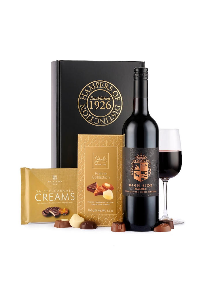 Spicers of Hythe Red Wine And Chocs Hamper - Image 1 of 1