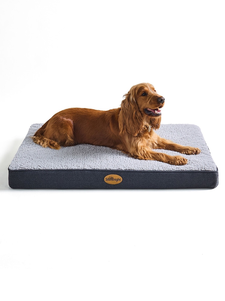 Silentnight Grey Crate Mattress Pet Bed - Image 1 of 9