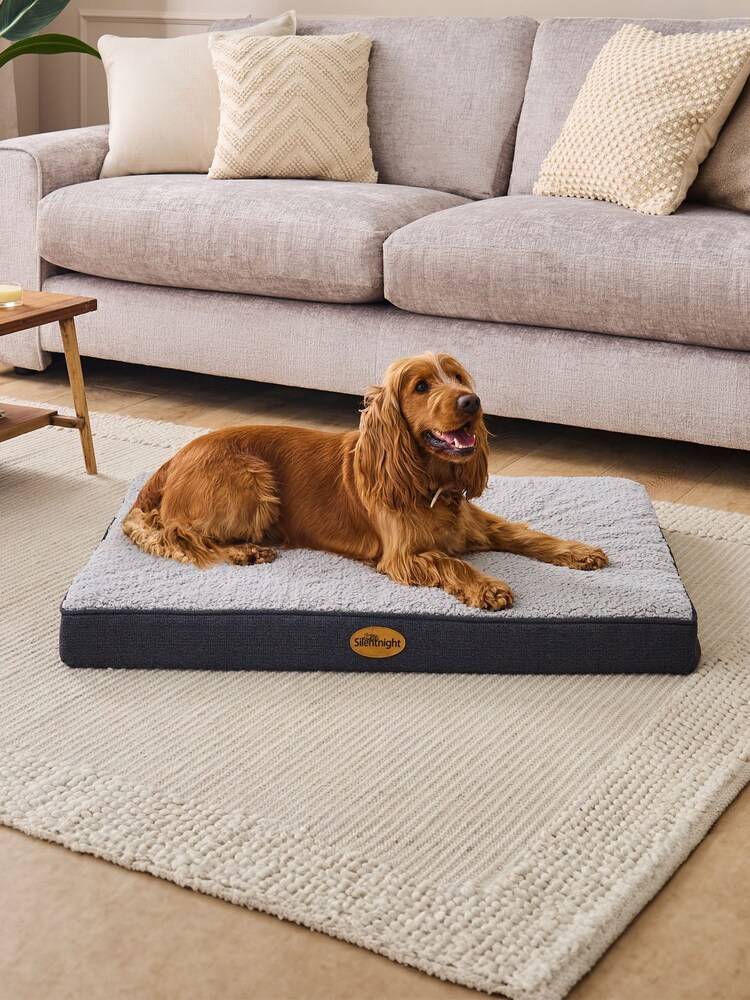 Silentnight Grey Crate Mattress Pet Bed - Image 2 of 9