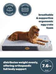 Silentnight Grey Crate Mattress Pet Bed - Image 3 of 9