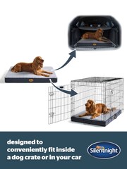 Silentnight Grey Crate Mattress Pet Bed - Image 6 of 9