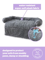 Silentnight Grey Sofa Protector Pet Bed - Image 4 of 9