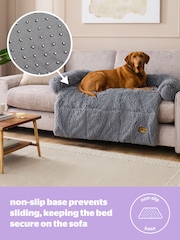 Silentnight Grey Sofa Protector Pet Bed - Image 5 of 9
