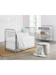 Little Seeds Grey Monarch Hill Ivy Metal Changing Table - Image 1 of 6